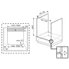 Варильна поверхня індукційна HII64400MT + Духова шафа електрична BBSM13300XM Beko  (комплект)