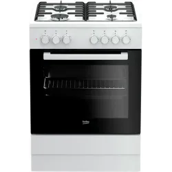 Комбінована плита Beko FSM 62120 DW, пакування пошкоджене, товар цілий.