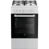 Комбінована плита Beko FSS52020DW, пакування пошкоджене, товар цілий.