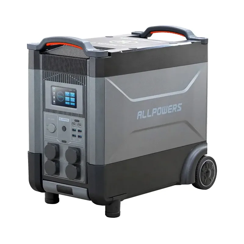 Акумулятор портативний ALLPOWERS R-4000 (4000W 3456Wh), пакування пошкоджене, товар цілий.