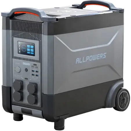 Акумулятор портативний ALLPOWERS R-4000 (4000W 3456Wh), пакування пошкоджене, товар цілий.