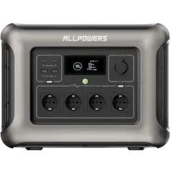 Акумулятор портативний ALLPOWERS R1500-1800W LiFeP04 (UPS), пакування пошкоджене, товар цілий.