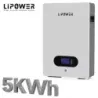 Акумулятор настінний LIPOWER LiFePO4 BT51100 5 kWh, пакування пошкоджене, товар цілий.