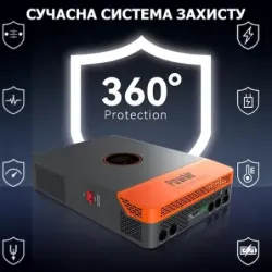 Гібридний інвертор PowMr POW-SunSmart 12KL3, пакування пошкоджене, товар цілий.