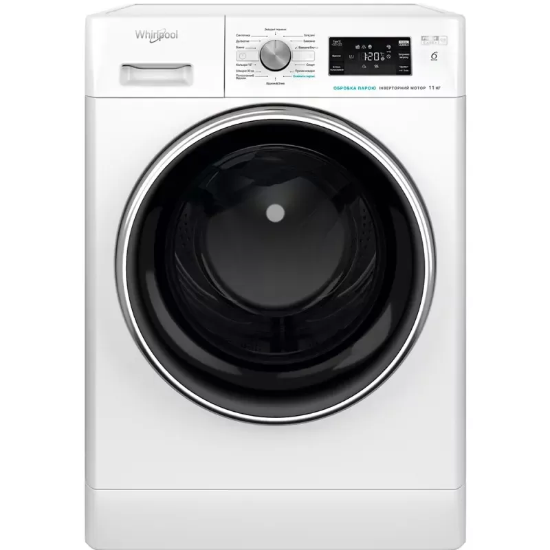 Пральна машина Whirlpool FFB 11469 BCV UA, пакування пошкоджене, товар цілий.